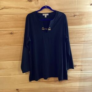 Michael Kors 2x black ladies top. $20